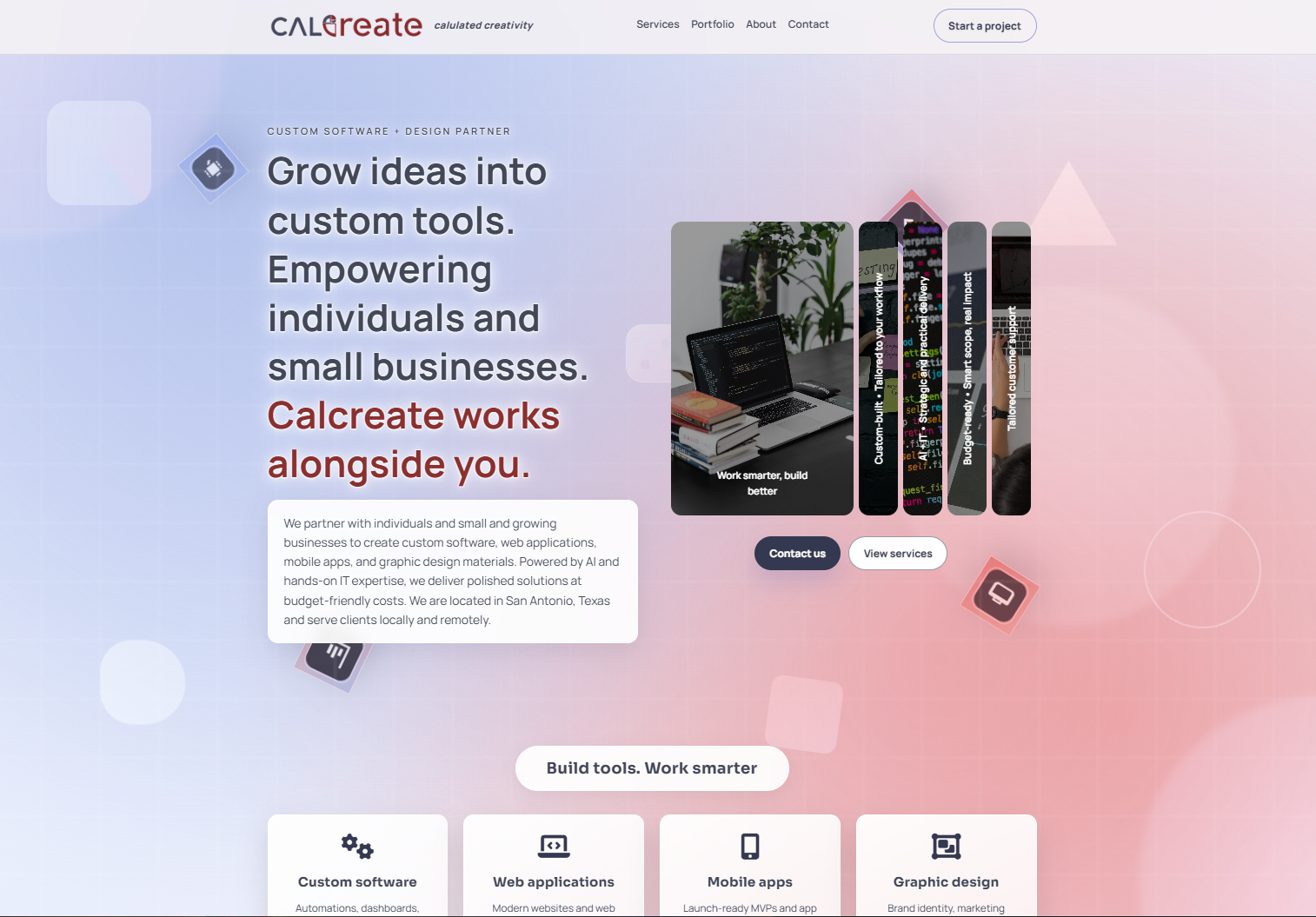 CalCreate Website